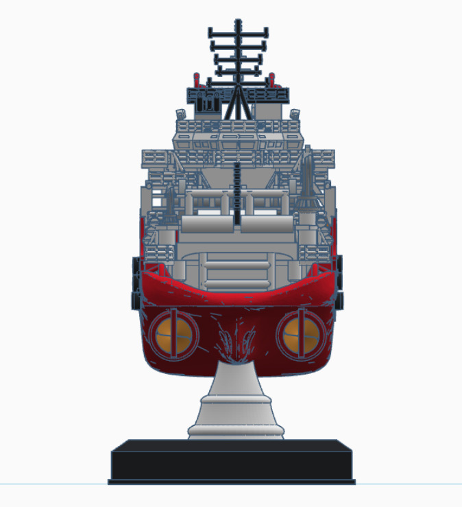  Ut722l Offshore TugSupply Ship 3D print model_3