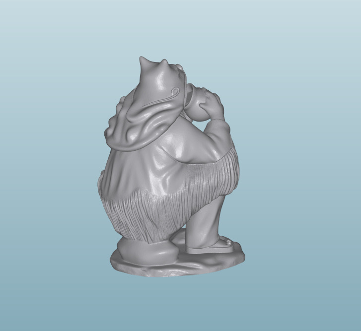 INDIAN  W52 Native American Figures 3D print model_1