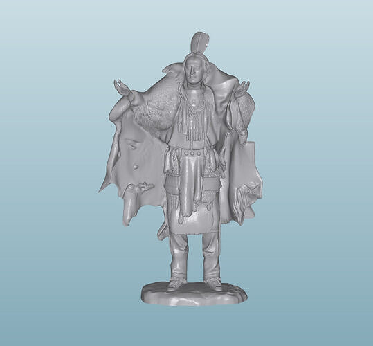 INDIAN  W53 Native American Figures 3D print model