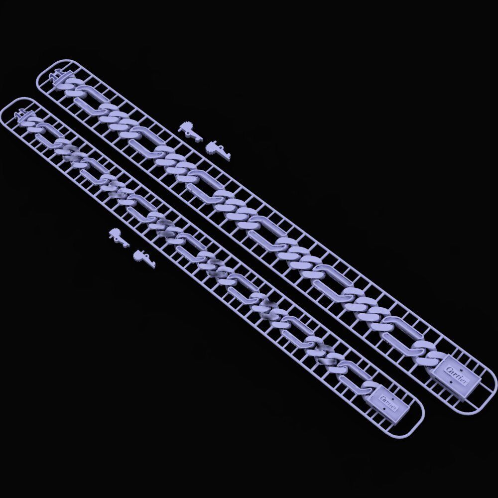  chain gold 3D print model_1