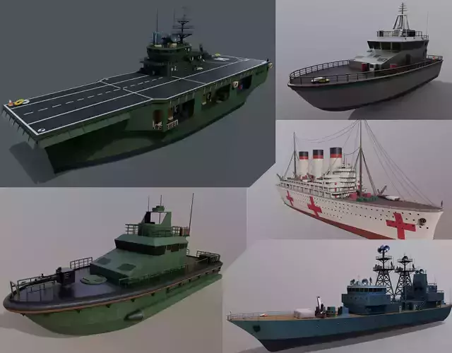 Army ship collection 
