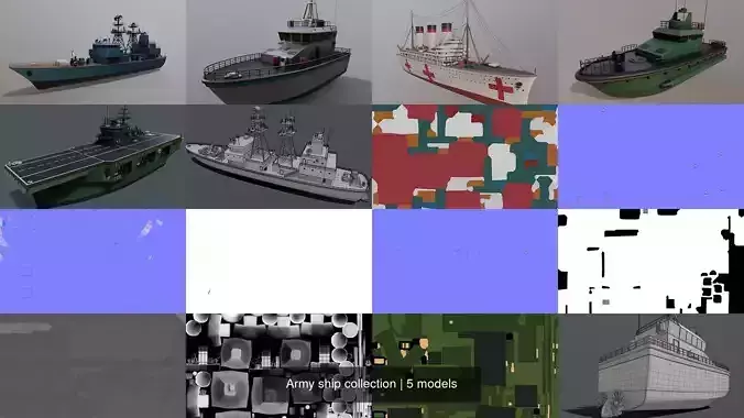 Army ship collection