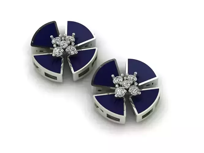 Flower model Earrings