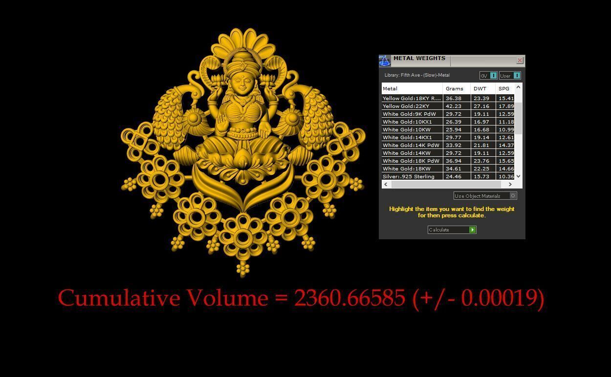 Laxmi 3D Models - 0116 3D print model_10