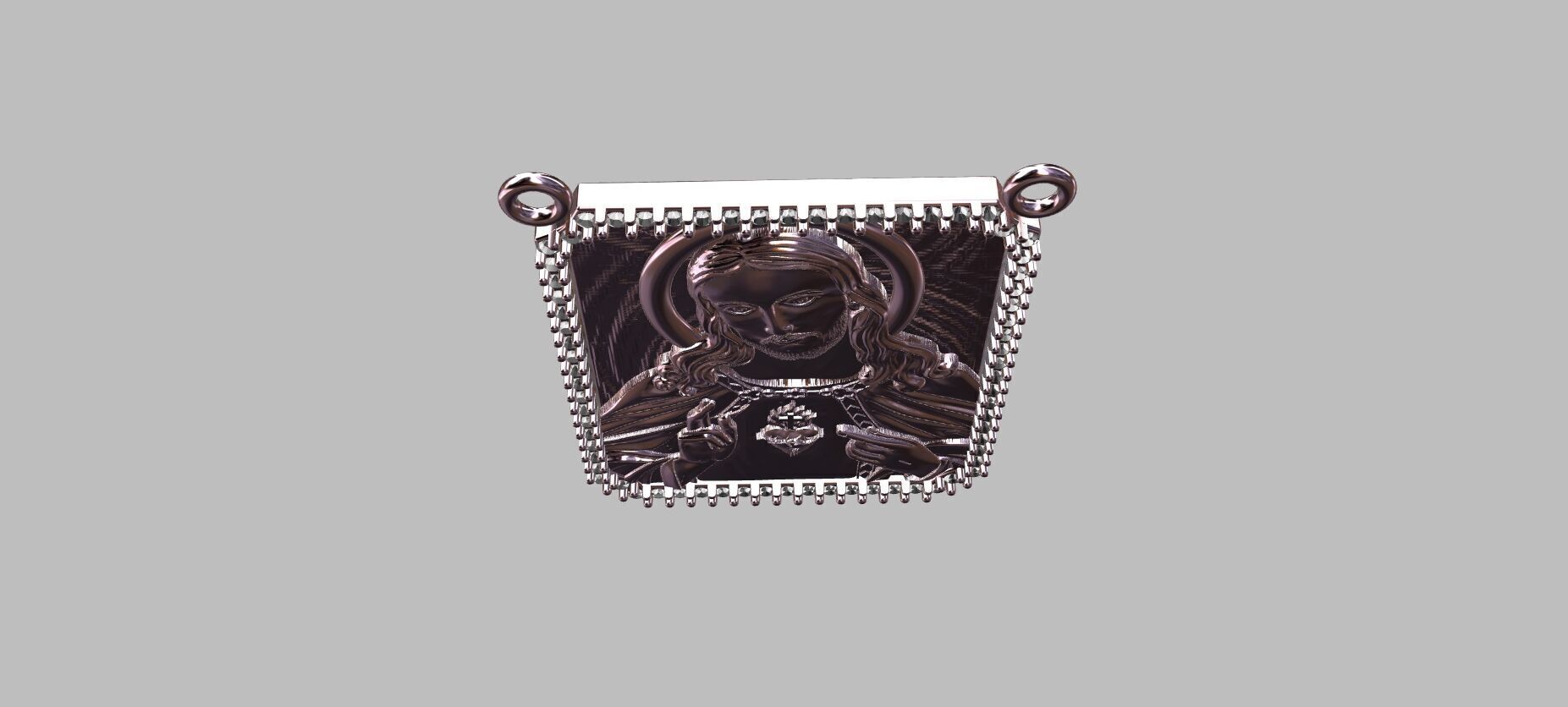 Jesus Scapular 3D print model_7