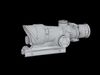 Trijicon ACOG4X32 LED Low-poly 3D model_1
