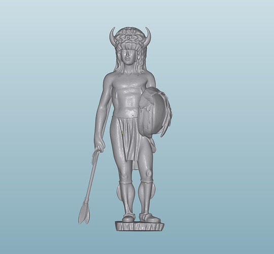 INDIAN  W56 Native American Figures 3D print model