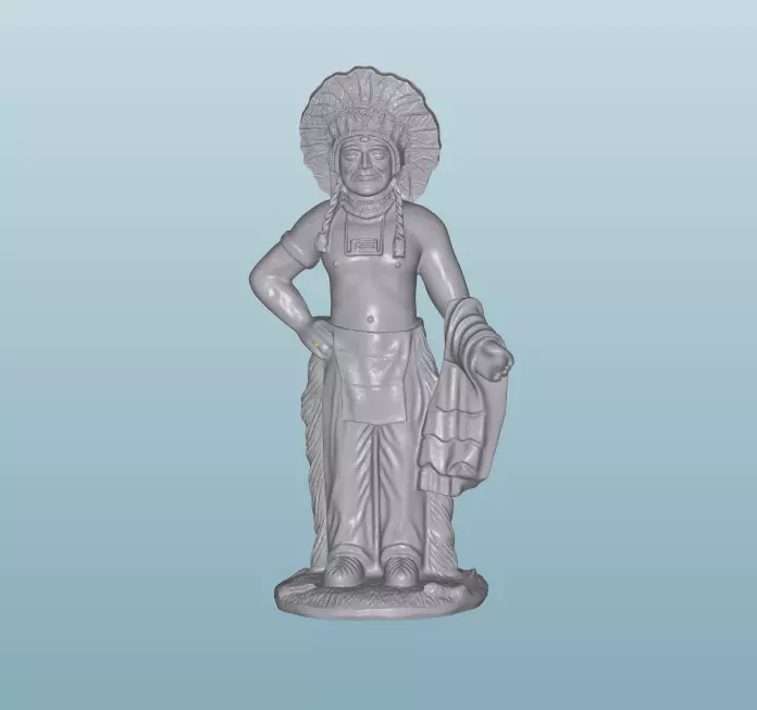 INDIAN  W61 Native American Figures 3D print model_0