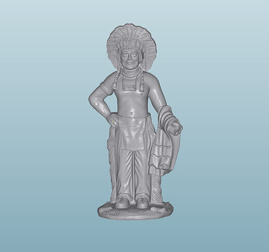 INDIAN  W61 Native American Figures 3D print model