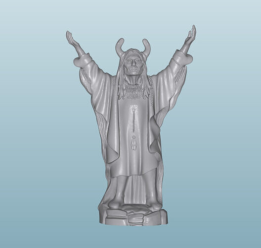 INDIAN  W62 Native American Figures 3D print model