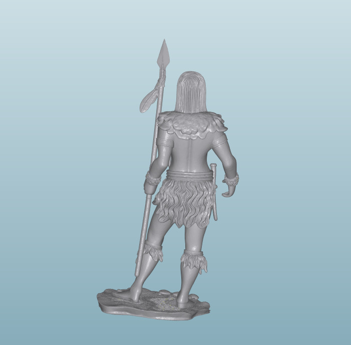 INDIAN  W63 Native American Figures 3D print model_1