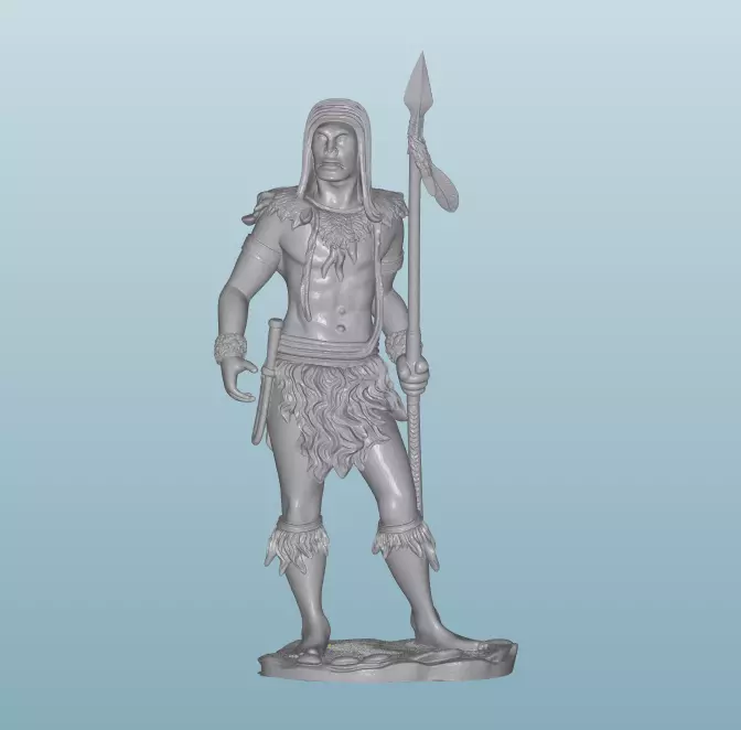 INDIAN  W63 Native American Figures 3D print model_0