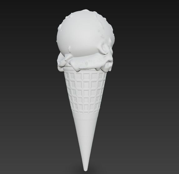 Ice Cream 3D model_2