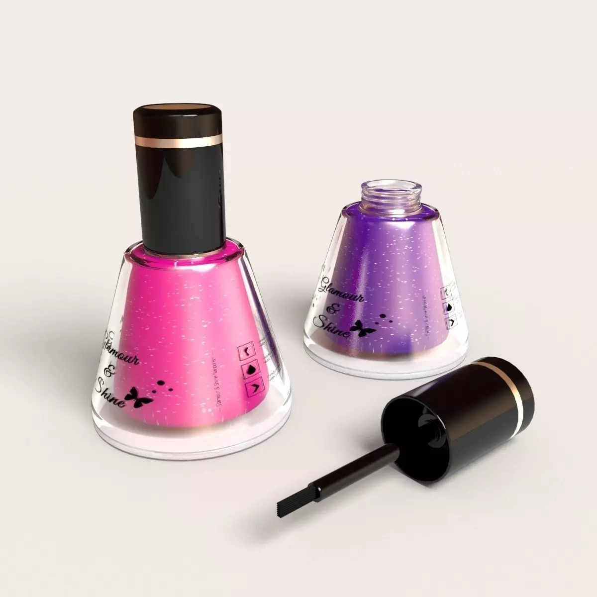 HQ Nail Polish 3D model_0