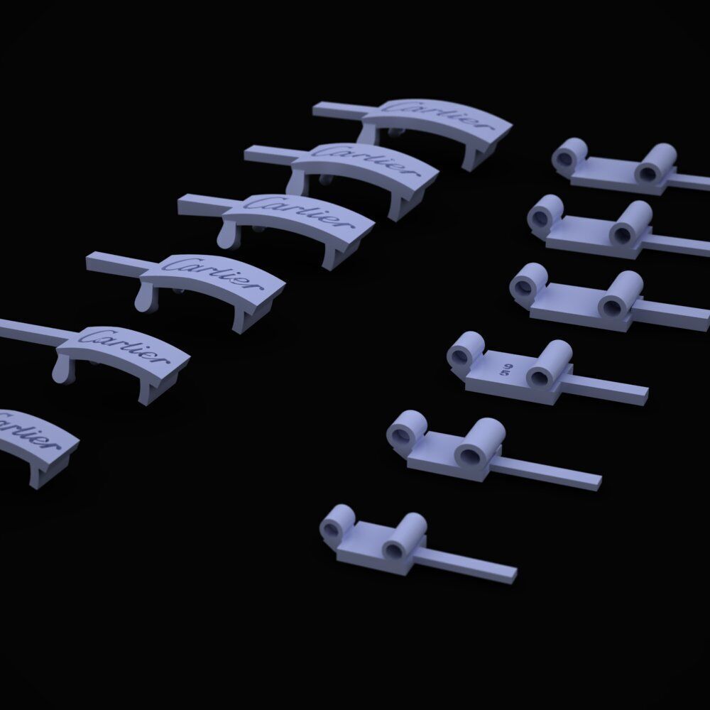 chain gold 3D print model_1