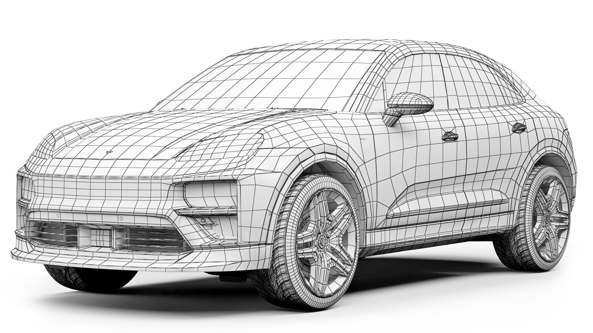 Porsche Macan Turbo 2025 3D model_8