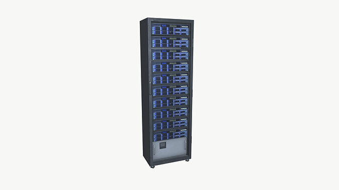 Server 3D model