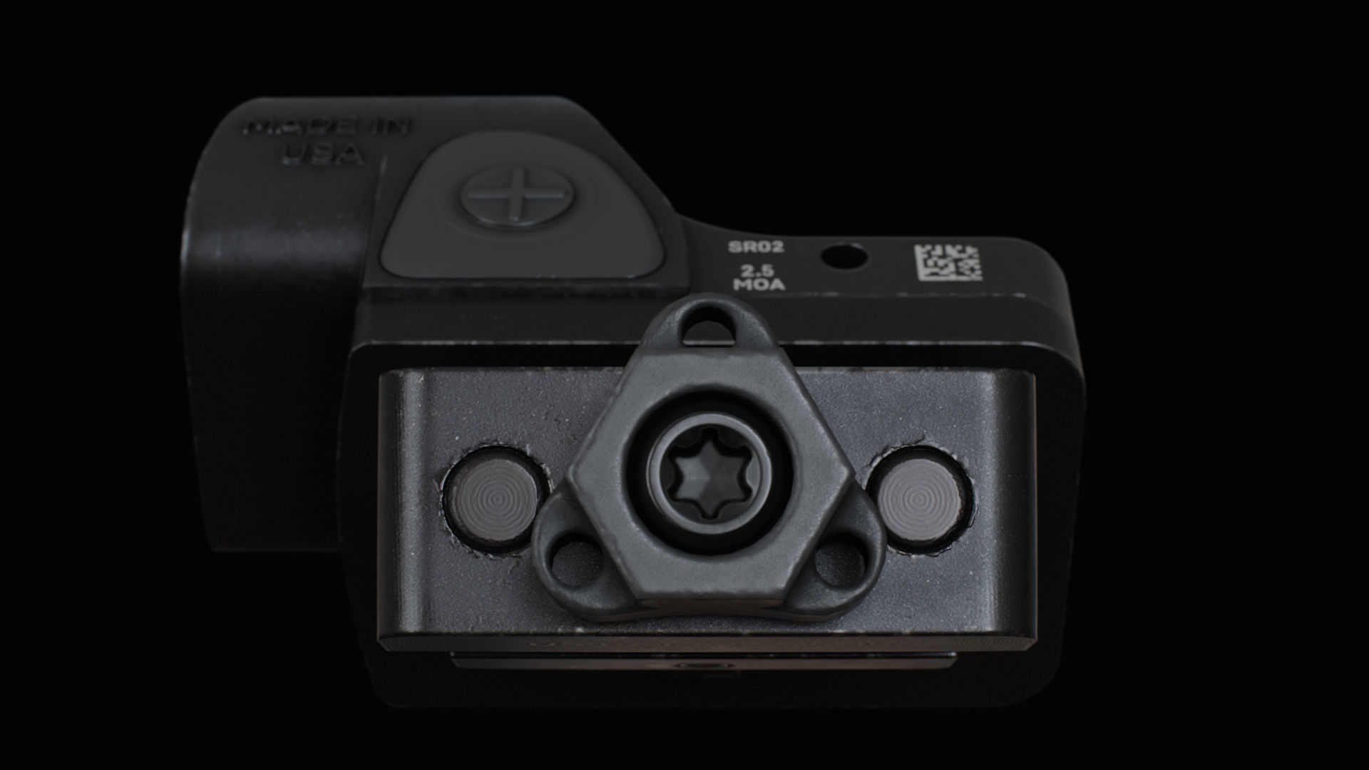 Trijicon SRO and 45 Degree Mount Low-poly 3D model_19