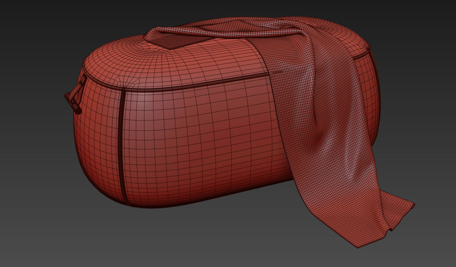 Lagom Ottoman By Porada 3D model_7