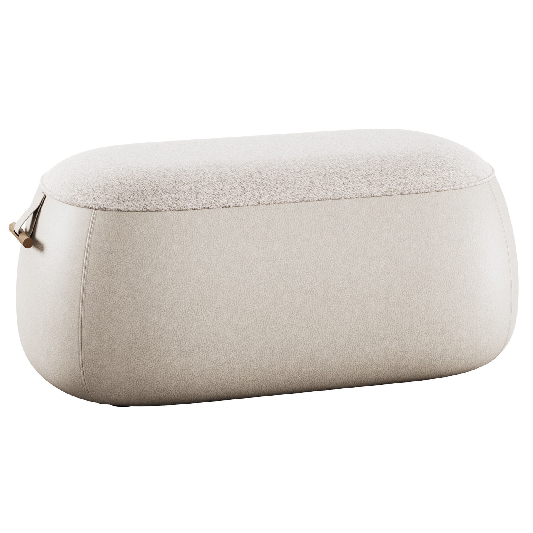 Lagom Ottoman By Porada 3D model_1