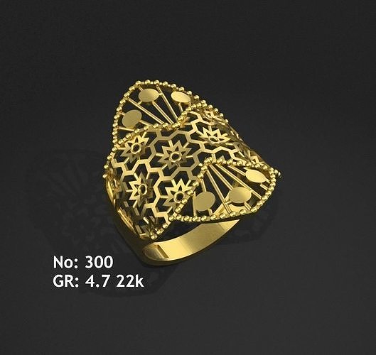 Turkish Rings-Check Description 3D print model
