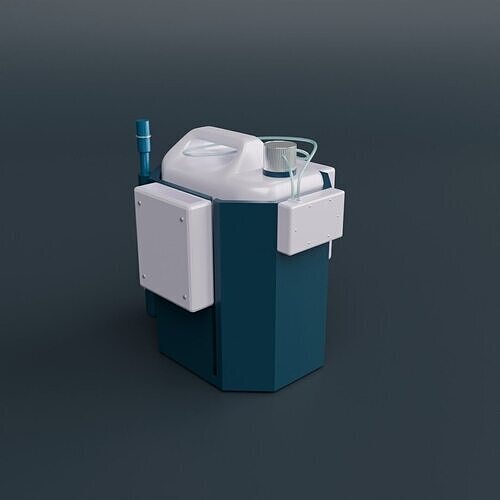 Nitro RC Fuel Caddy 3D Printable STL for Pit Use 3D print model
