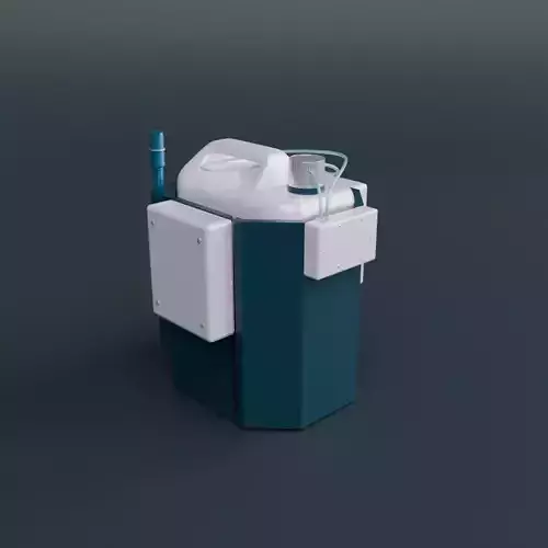 Nitro RC Fuel Caddy 3D Printable STL for Pit Use