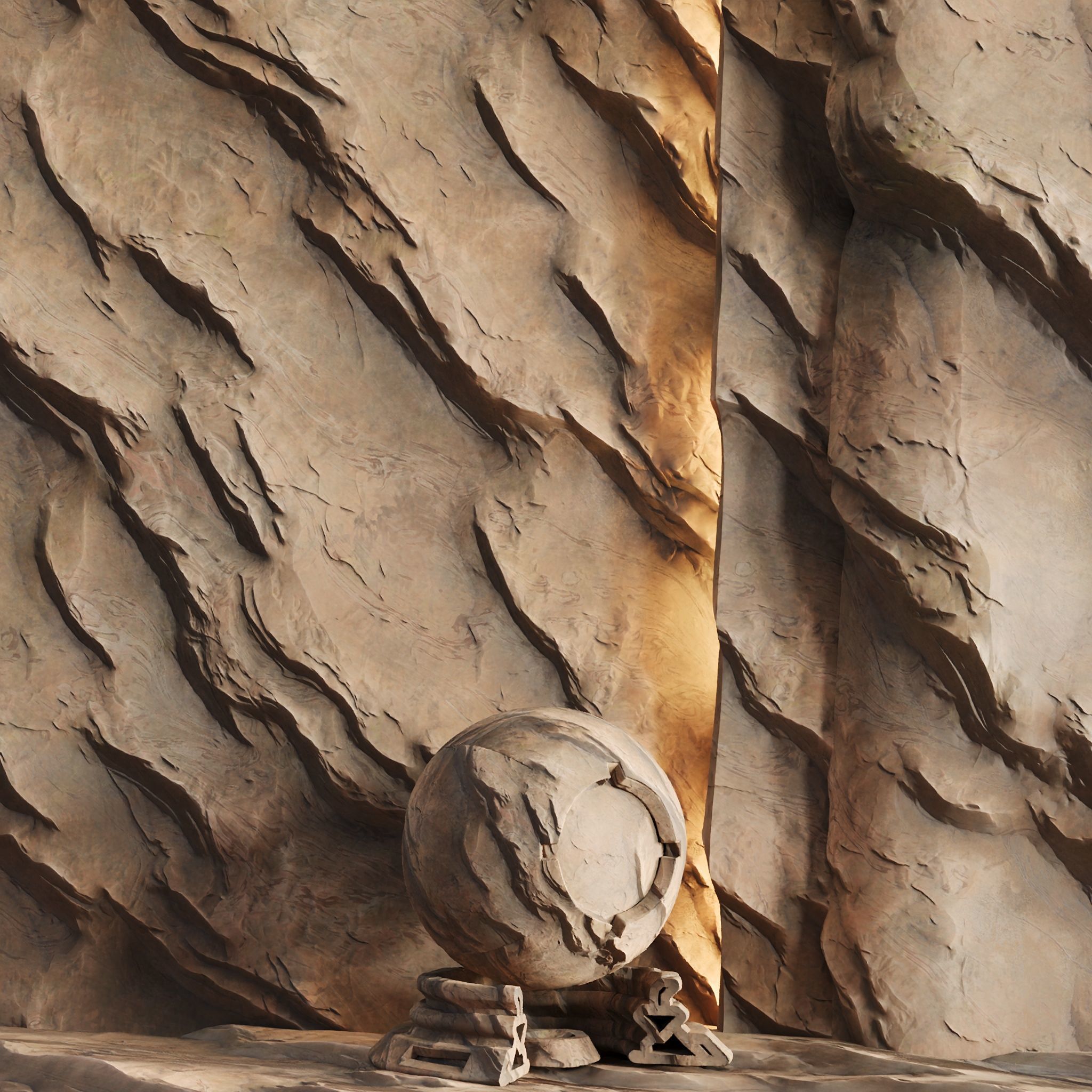 GEOLOGICA - 42 Procedural Rock Materials - SBSAR Files Included Texture_21