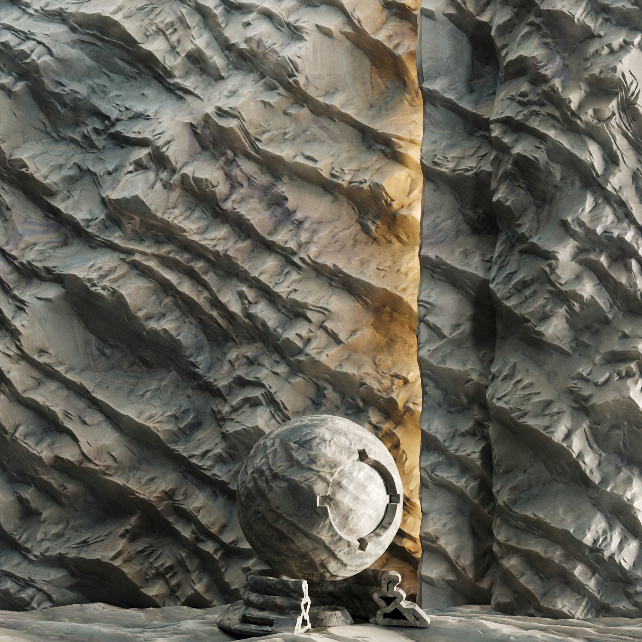 GEOLOGICA - 42 Procedural Rock Materials - SBSAR Files Included Texture_23