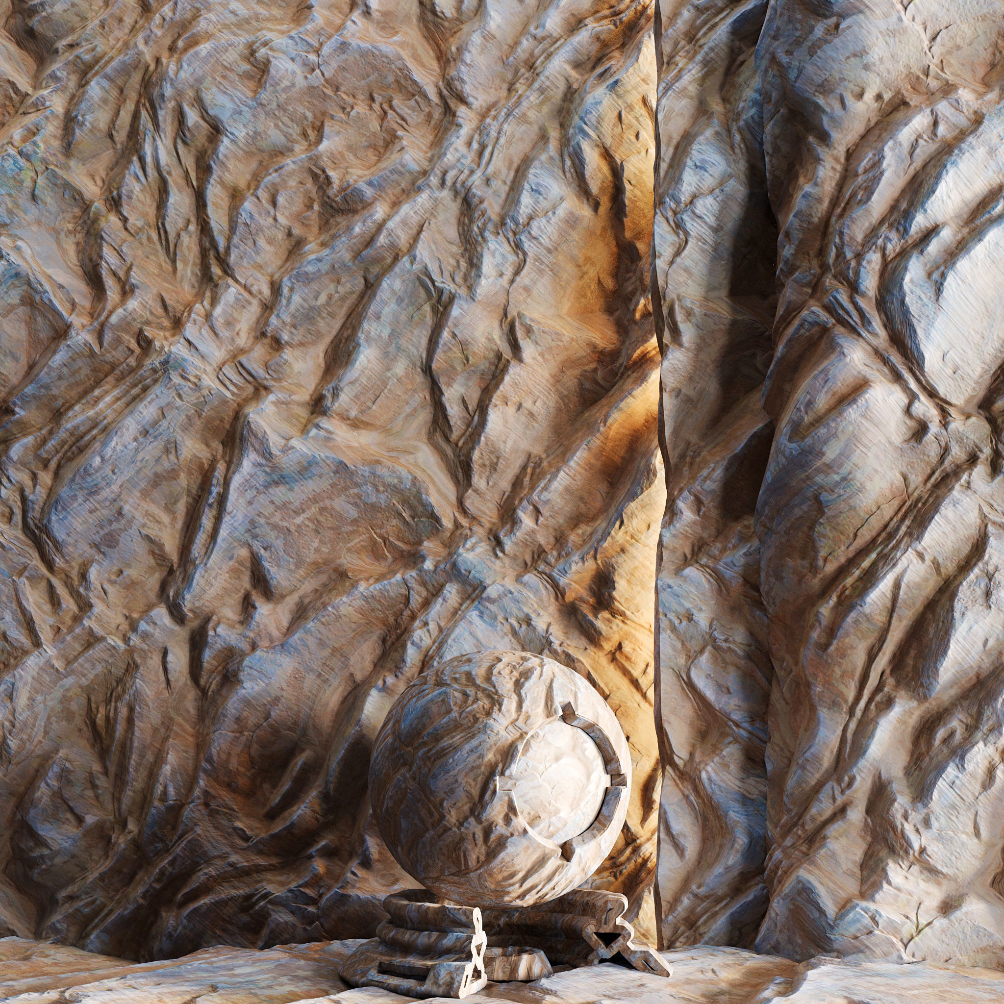 GEOLOGICA - 42 Procedural Rock Materials - SBSAR Files Included Texture_27