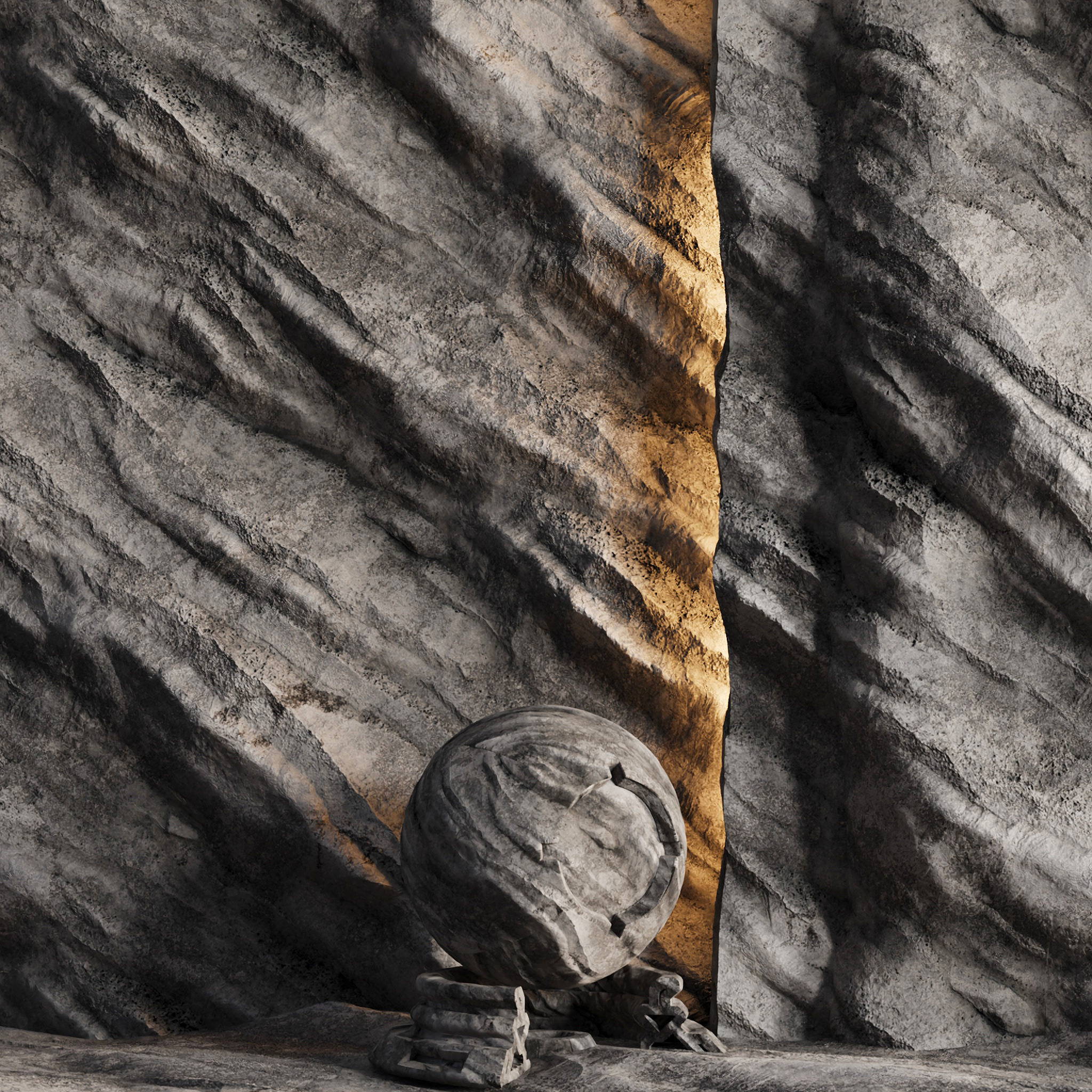 GEOLOGICA - 42 Procedural Rock Materials - SBSAR Files Included Texture_13