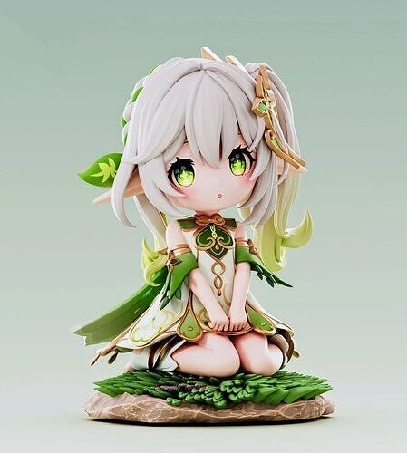 Nahida genshin impact 3D model