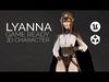 Lyanna - Steampunk Commander Elf Girl - Game Ready Low-poly 3D model_1