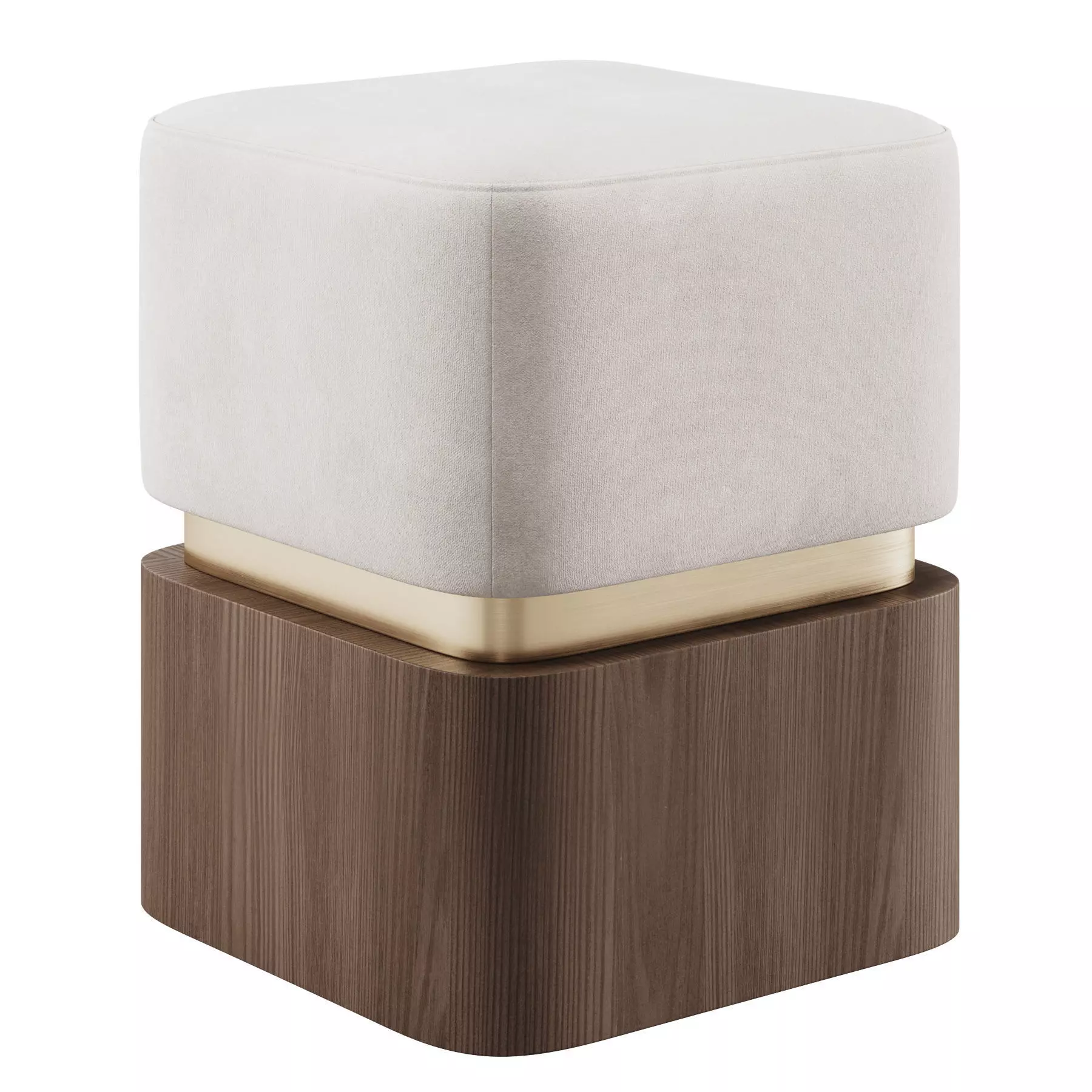 Liz II Pouf By Salma Furniture 3D model_0