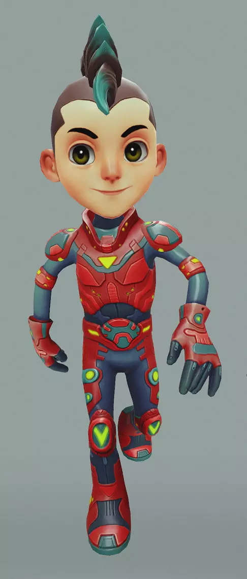 Maquo Scifi 3D model Low-poly 3D model_0