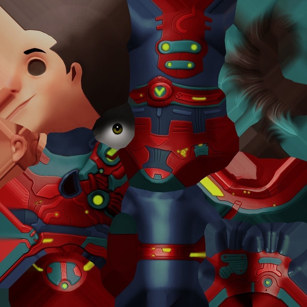 Maquo Scifi 3D model Low-poly 3D model_2