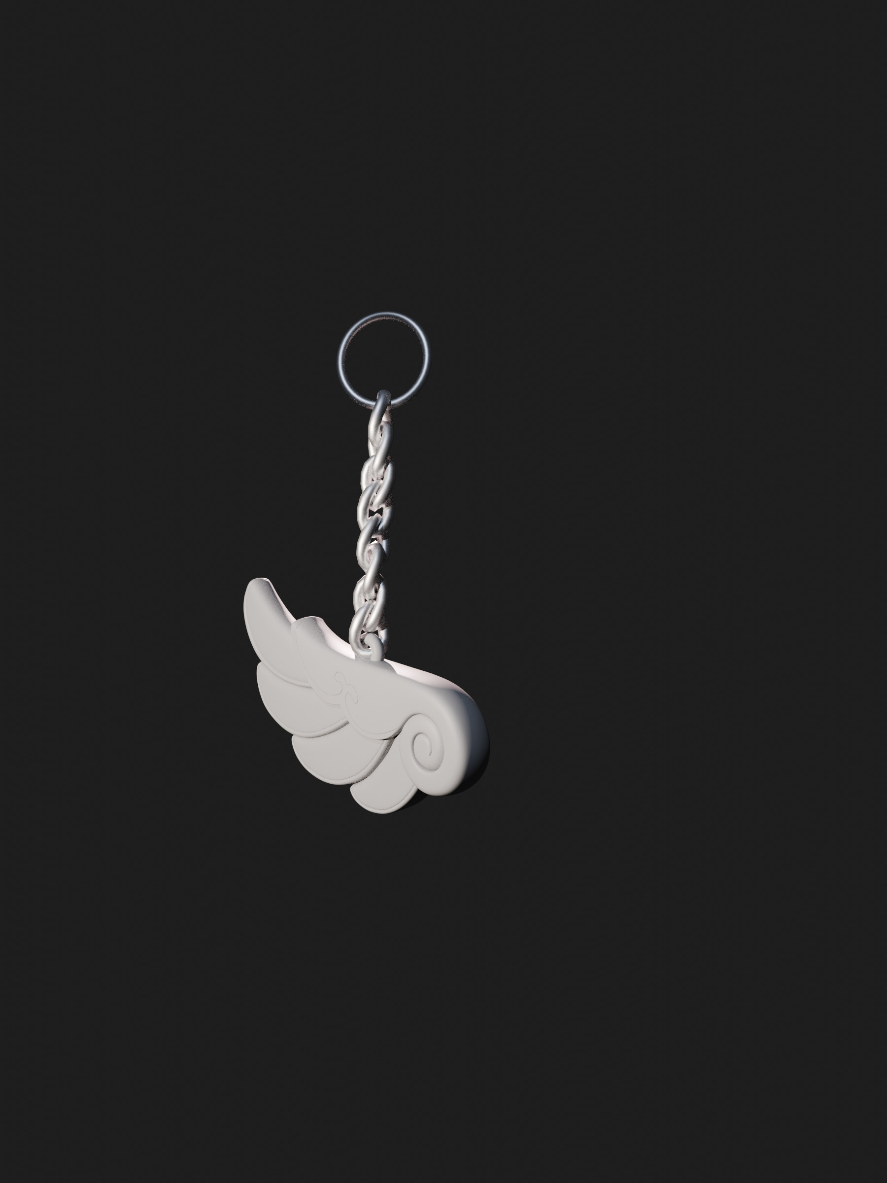  Tribbie keychain set 3D print model_2