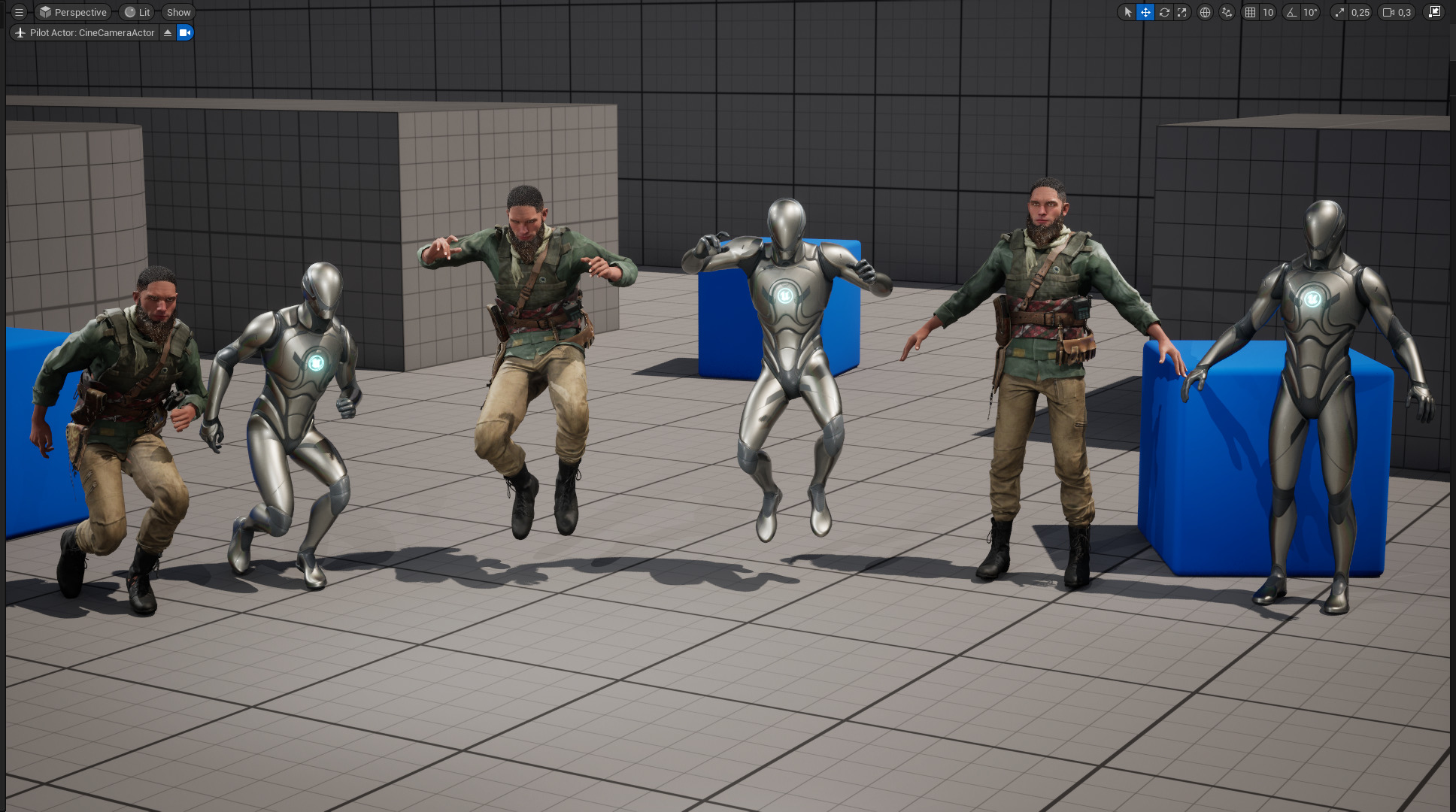 Rugged Mercenary Soldier Realistic Male terroriste Character Low-poly 3D model_20