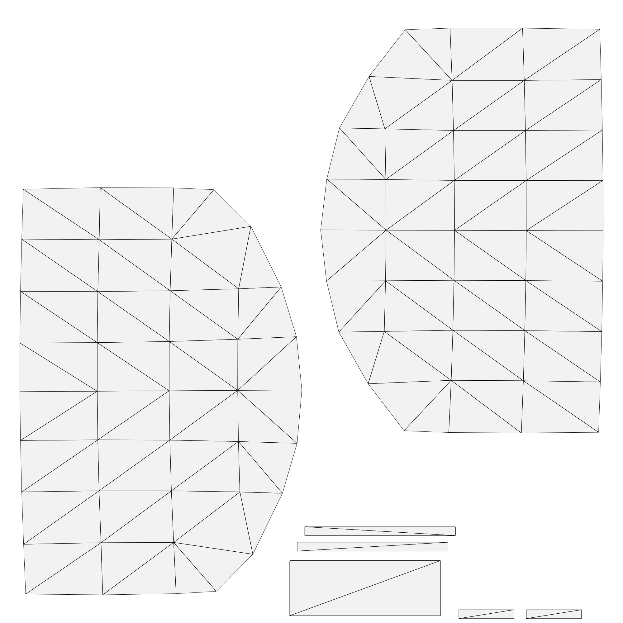 Trijicon RMR Adjustable LED and 45 Degree Mount Low-poly 3D model_20