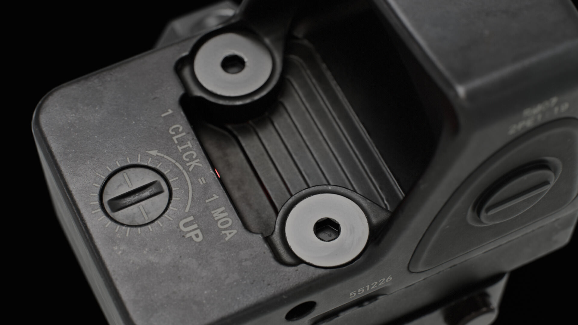 Trijicon RMR Adjustable LED and 45 Degree Mount Low-poly 3D model_11