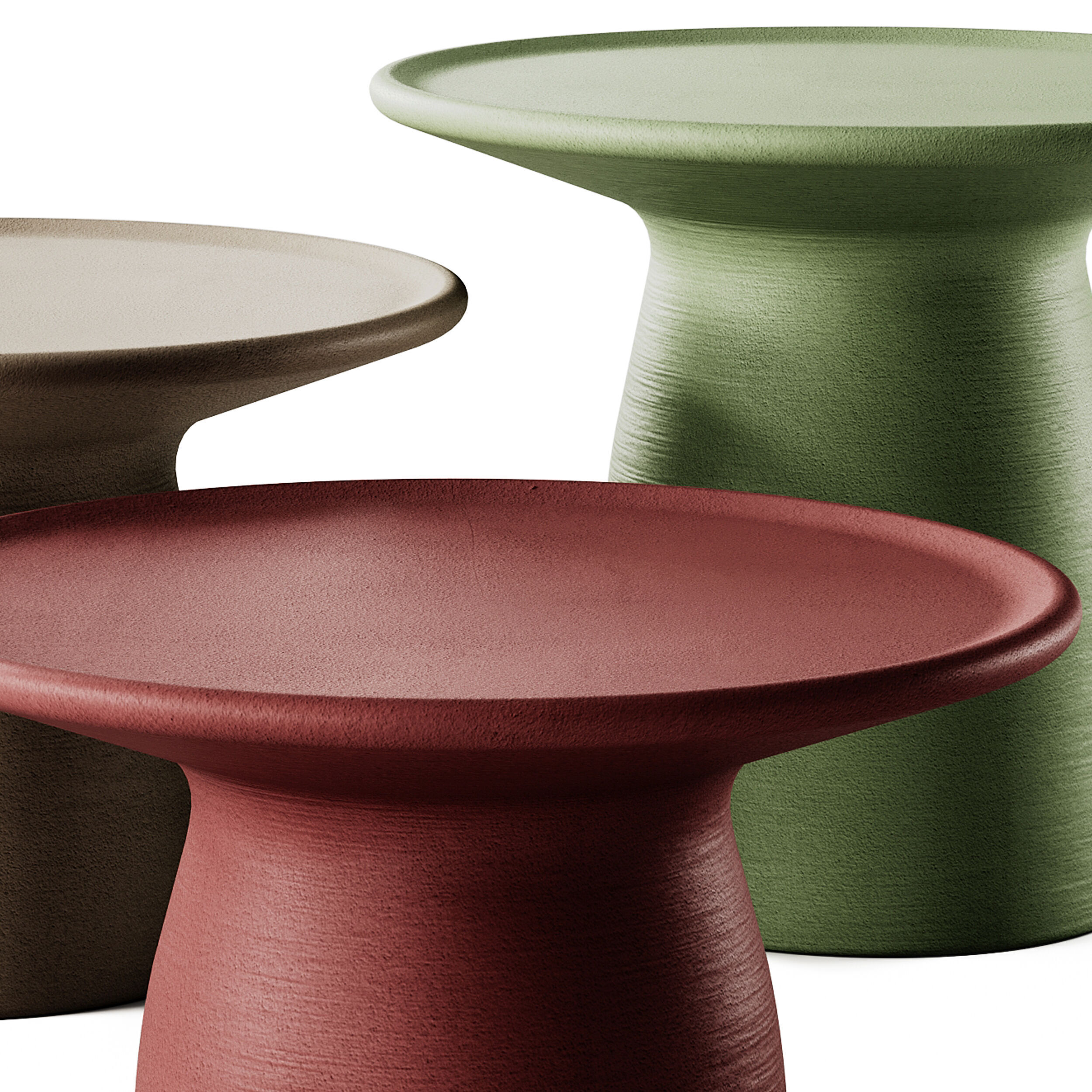 Qeeboo Totino Coffee Tables 3D model_6