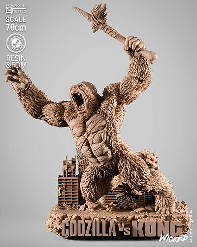 Wicked Movies Kong Sculpture 3D print model