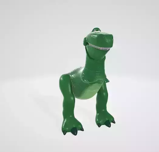 Takara Tomy Toy Story 4 Talking Friends Figurine Rex 3D model