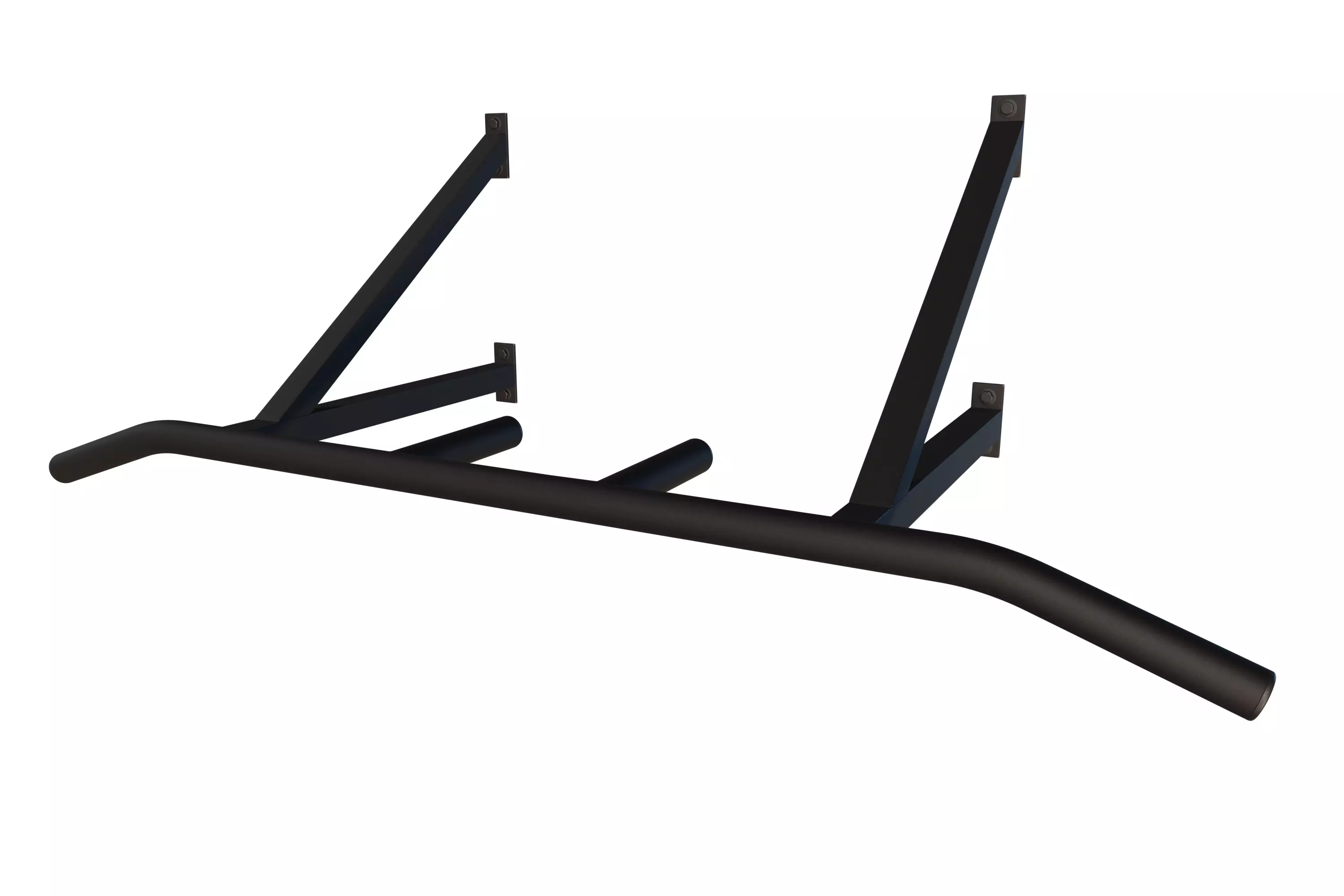 Wall Mounted Pull Up Bar 3D model_0