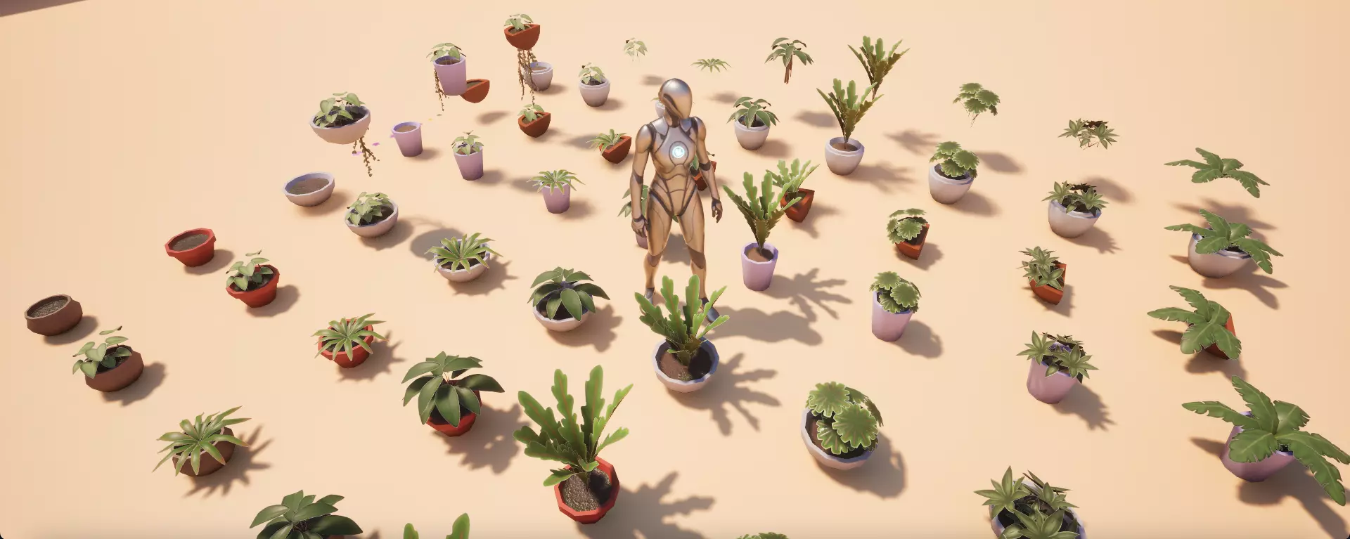 Pack Plants 3D Models - Coral Island Fanart Low-poly 3D model_0