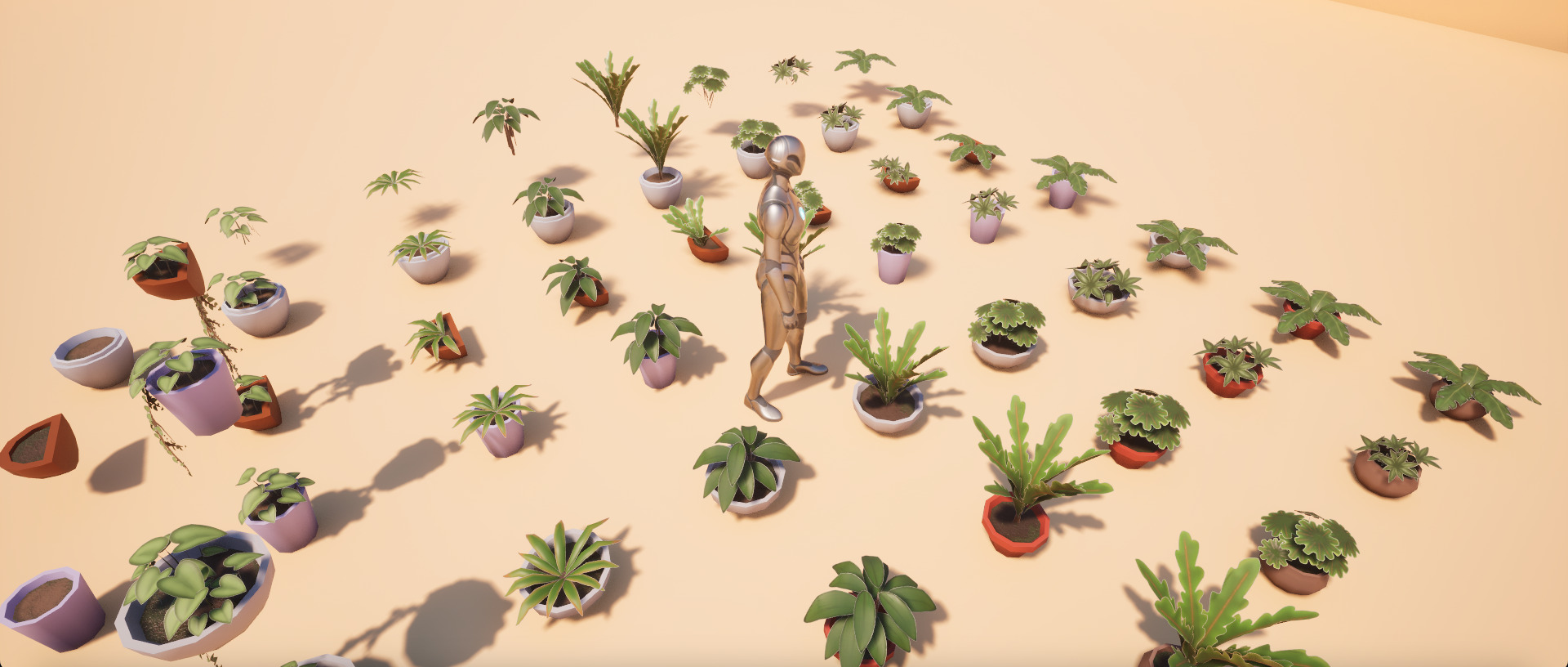 Pack Plants 3D Models - Coral Island Fanart Low-poly 3D model_4
