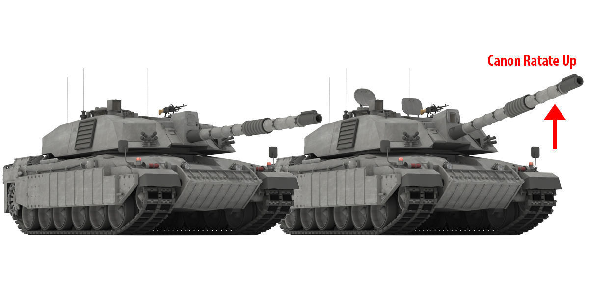 Challenger II British Main Battle Tank 3D model_18