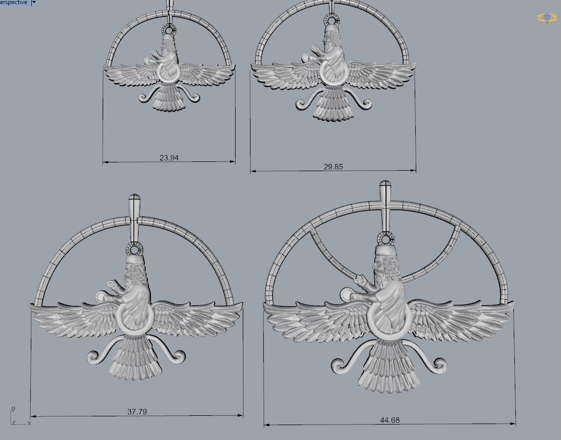 farvahar 3D print model_2