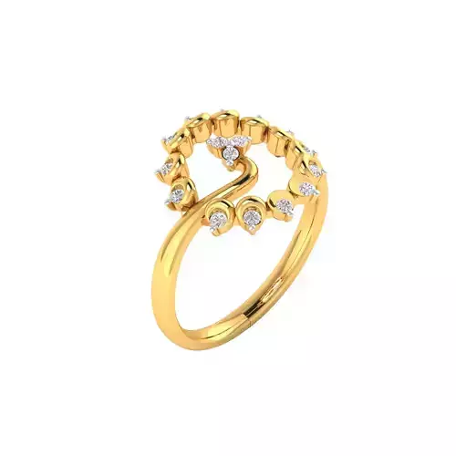 Women Ring Render 3dm STL MTL SLC JCD OBJ FBX Details