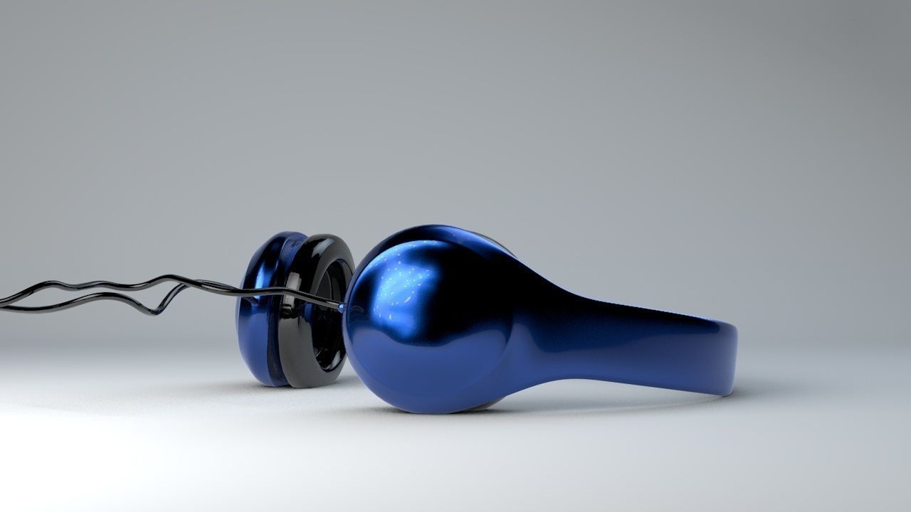 Headphones beats Low-poly 3D model_6
